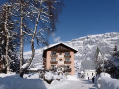 Hotel Cresta im Winter