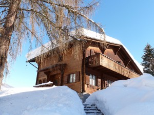 Chalet Rosina eines der Nebenhäuser unseres Hotels in Flims