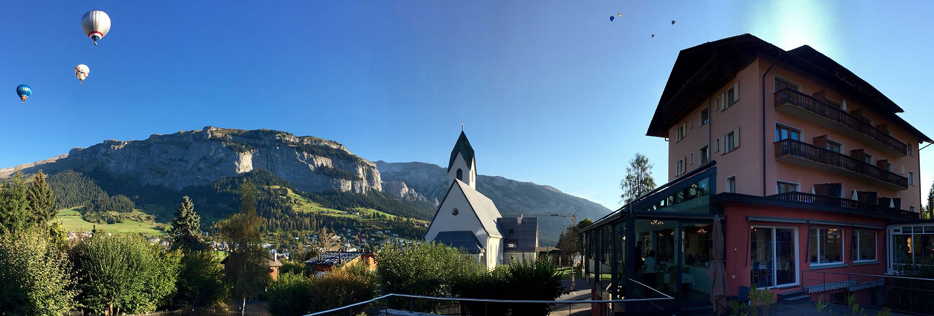 Ballonwoche in Flims mit Hotel Cresta