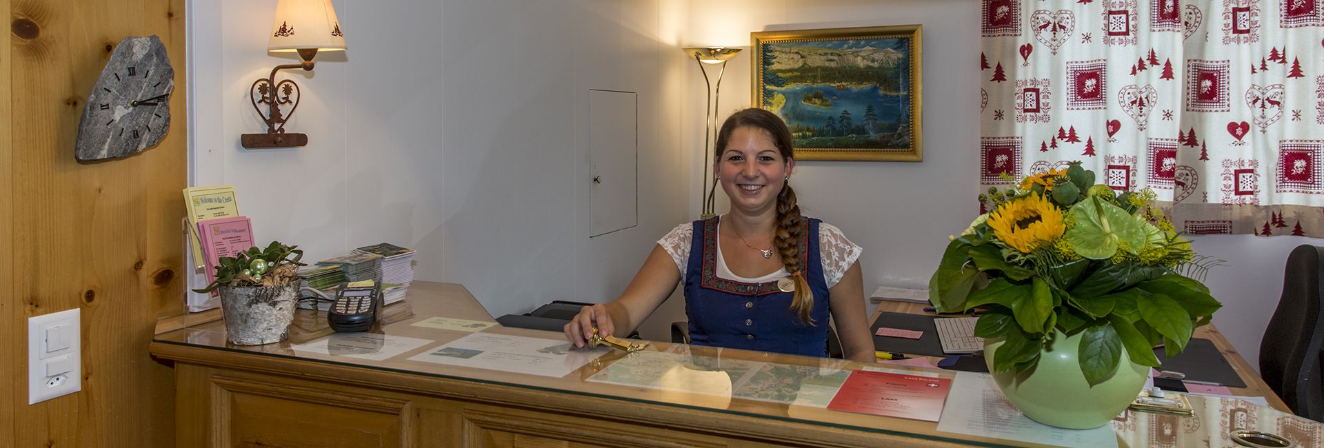 Herzlicher Empfang im Hotel Cresta