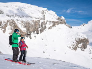 Skifahren in Flims Laax